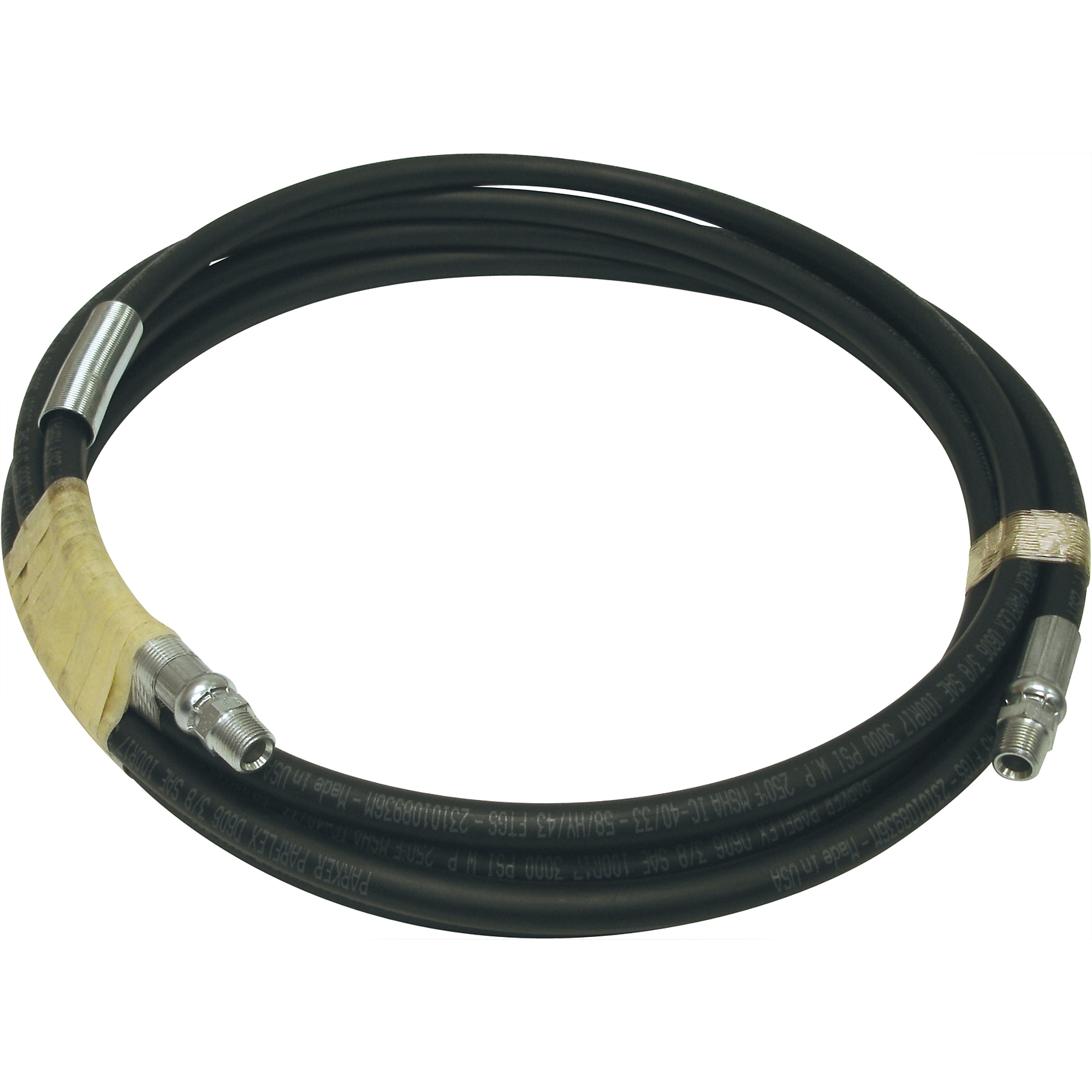 OIL HOSE REEL WITH FITTING
